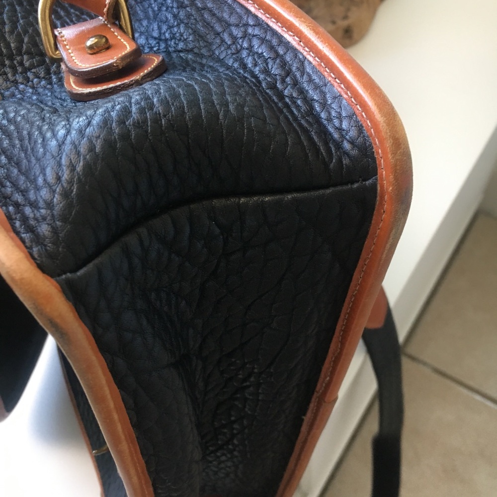 Vtg DOONEY & BOURKE Surrey Leather Bag - Picture 7 of 12